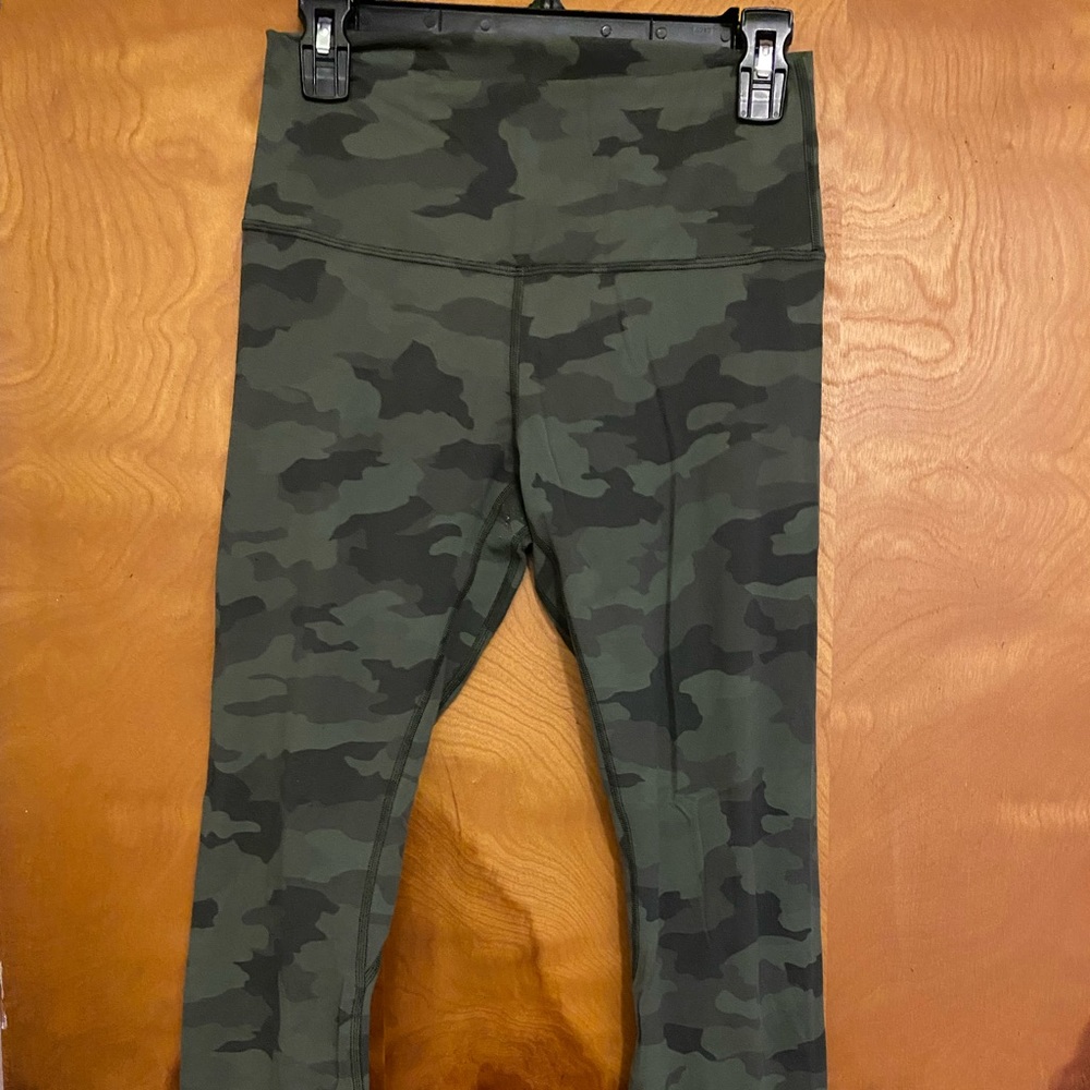 LULULEMON align camo full length leggings